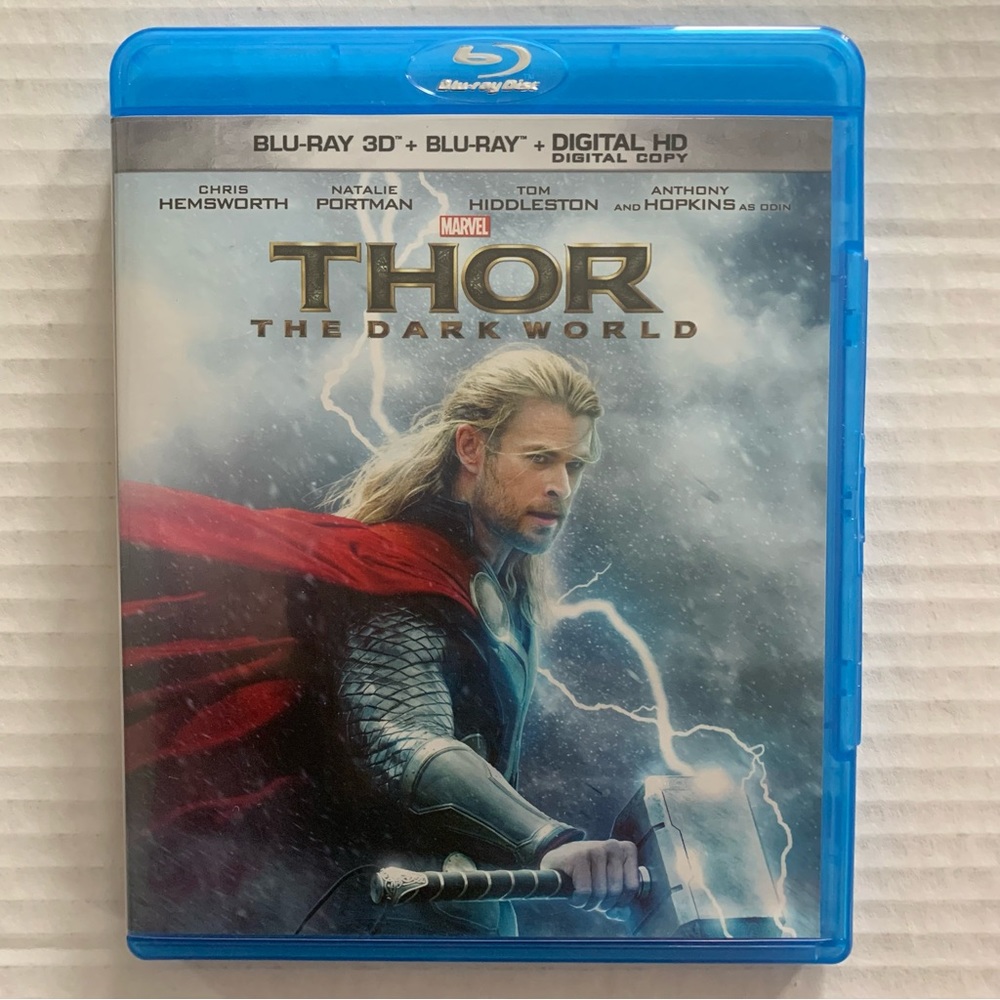 Thor The Dark World Movie- Blu-ray 3D